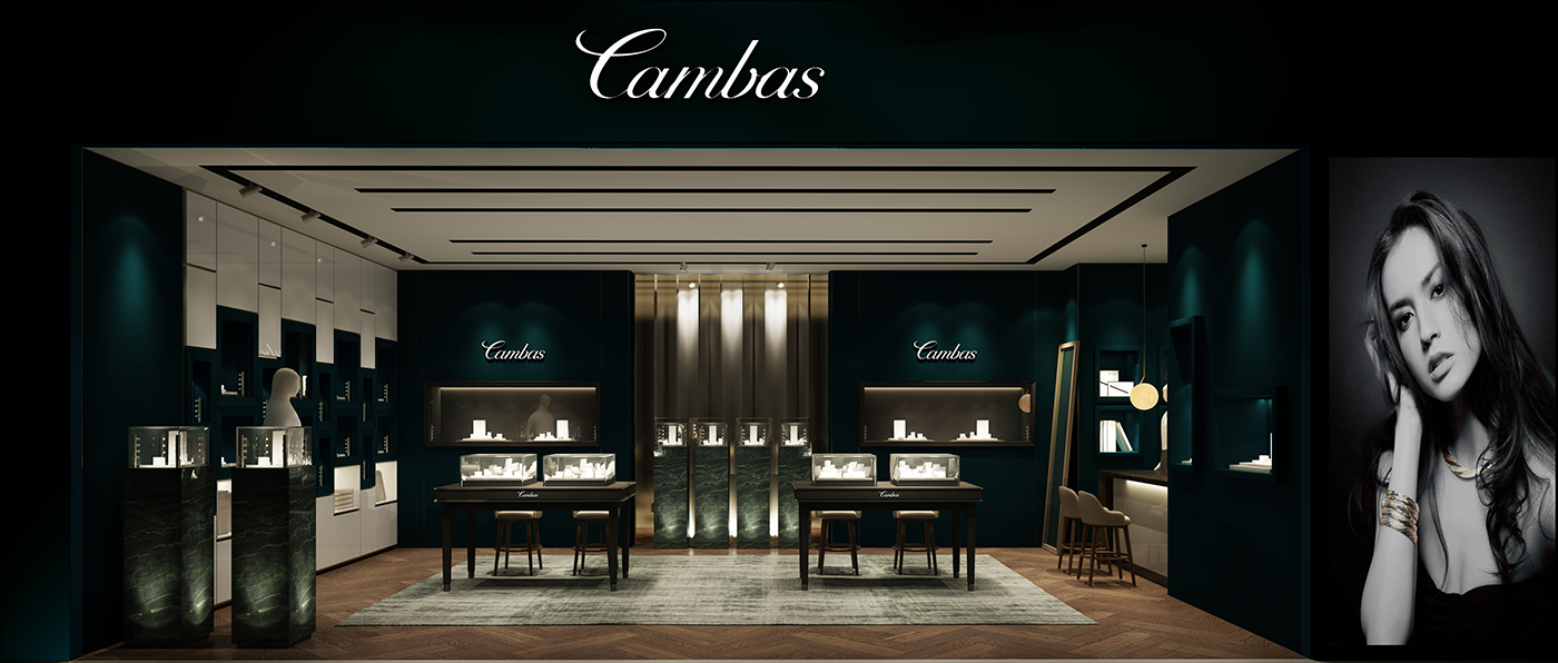 深圳輕奢珠寶全案-珠寶品牌空間設(shè)計(jì)